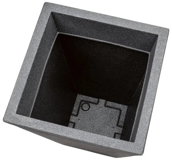 LIVARNO home Hranatý kvetináč, 55 cm (bridlica) (100343824)