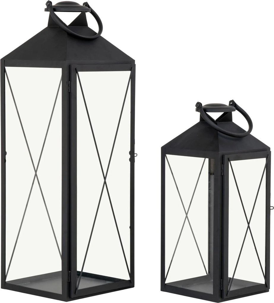 Set 2 ks lampášov Cudeliaora (čierna). Akcia -15%. Vlastná spoľahlivá doprava až k Vám domov. 1146566
