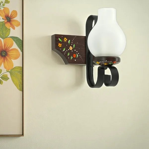 Brilagi - Nástenné svietidlo QUEEN 1xE14/40W/230V buk/wenge