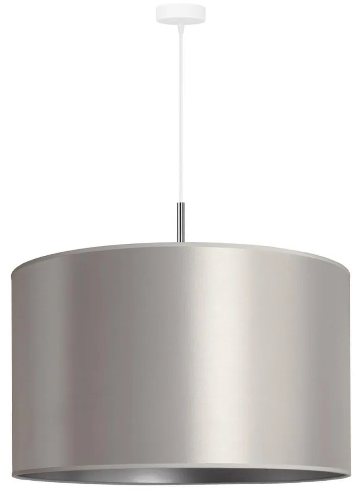 Duolla - Luster na lanku CANNES 1xE27/15W/230V pr. 50 cm strieborná