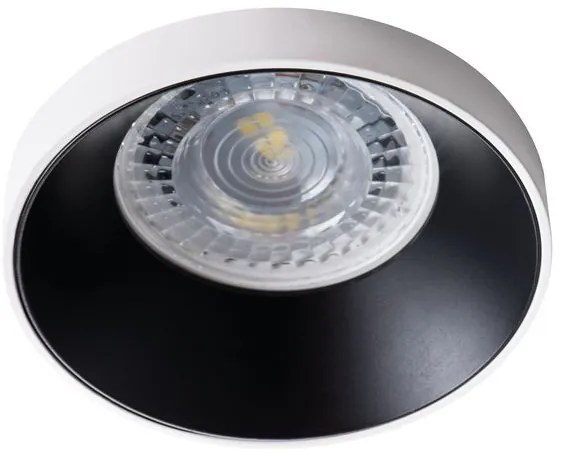 KANLUX Stropné bodové vstavané osvetlenie MEUTO DSO, 75mm, okrúhle, bieločierne