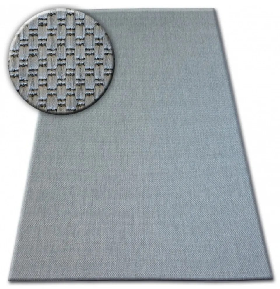 Kusový koberec Flat šedý 2, Velikosti 80x150cm