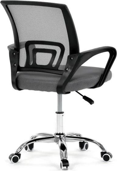 Detská otočná stolička sivá KA-L103 GREY