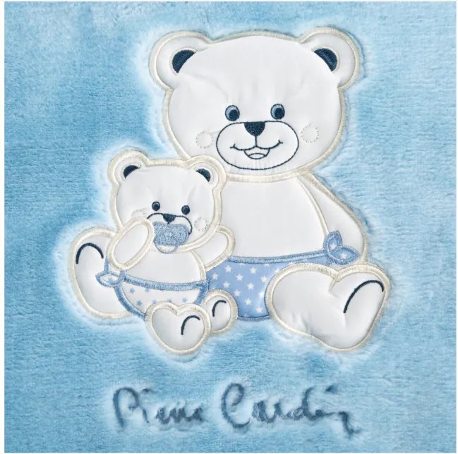 Detská deka Pierre Cardin BABY 3 modrá