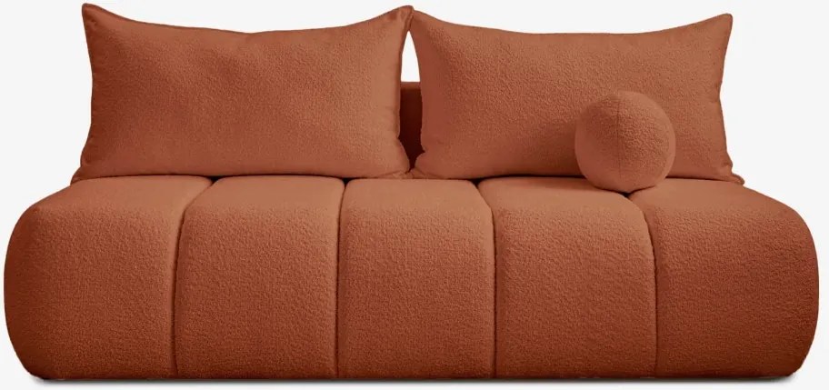 Rozkladacia pohovka SARIA Red Boucle