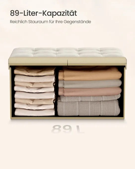 Taburetka s vekom LSF048LH01 krémová