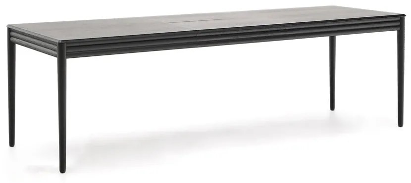 Rozkladací jedálenský stôl s prídavnou doskou v dekore duba 90x160 cm Lenon – Kave Home