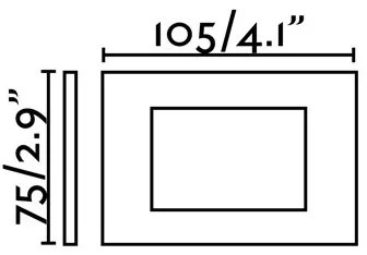 FARO 70163 - LED Vonkajšie zápustné svietidlo SPARK-1 LED/5W/230V IP65