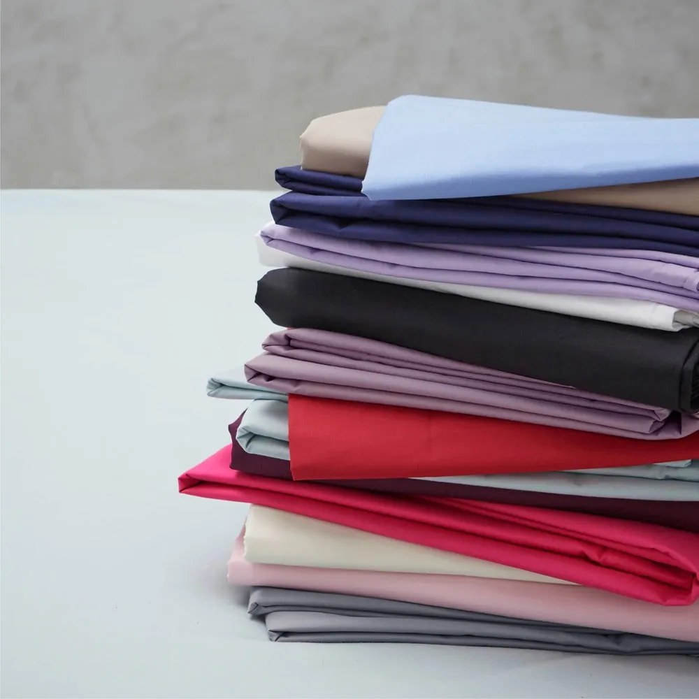 Krémový napínací perkálový poťah na rám postele 90x190 cm Easy Iron Percale – Catherine Lansfield