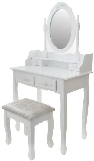 Bestent Toaletný stolík Primadonna WHITE