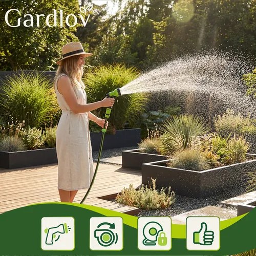 Automatický navijak záhradnej hadice – nástenný navijak s hadicou 30 m