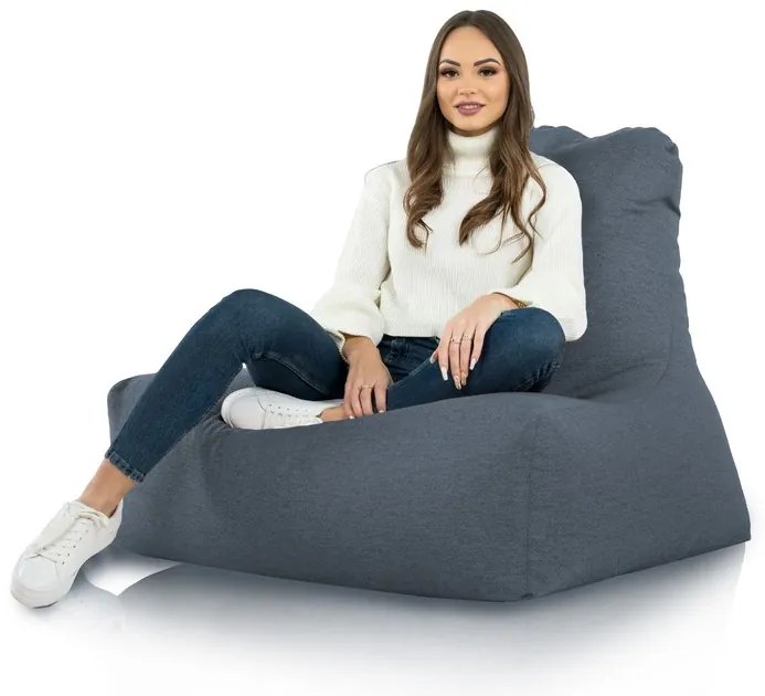 INTERMEDIC SK Sedací vak Bali – Balance Recycling, 300 L, ekologický materiál Farba: Čierny