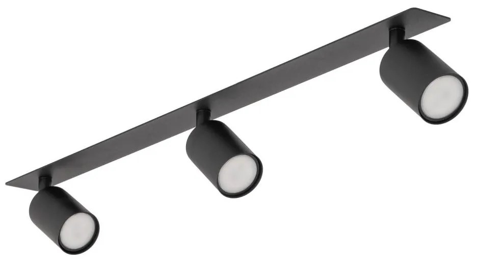 Podhľadové bodové svietidlo NEX 3xGU10/10W/230V čierna