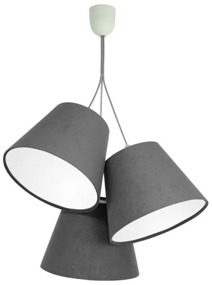 Luster na lanku AMBROSIA 3xE27/60W/230V