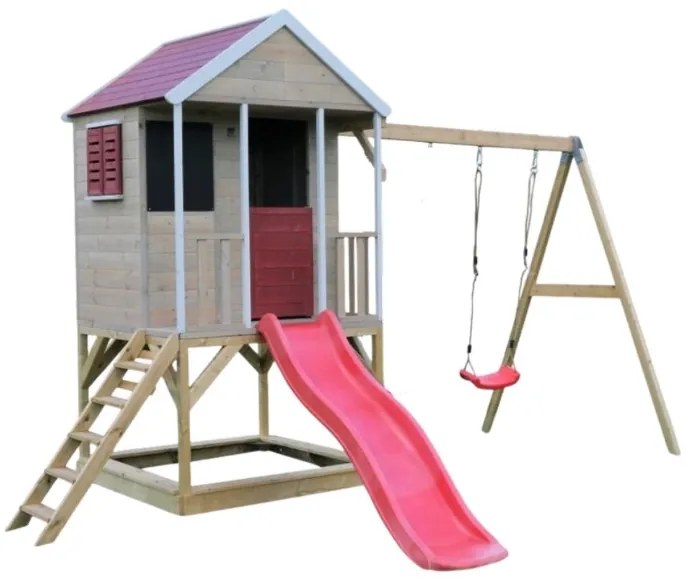 Detský záhradný domček s ihriskom CHILDHOOD II