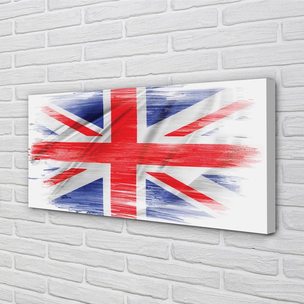 Obraz canvas Vlajka Veľkej Británie 100x50 cm