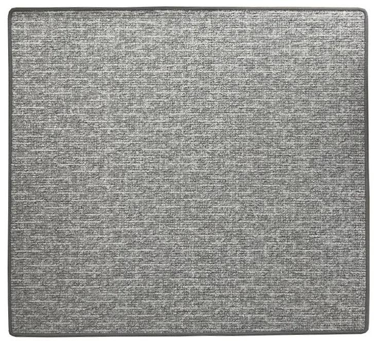 Vopi koberce Kusový koberec Alassio šedý štvorec - 400x400 cm