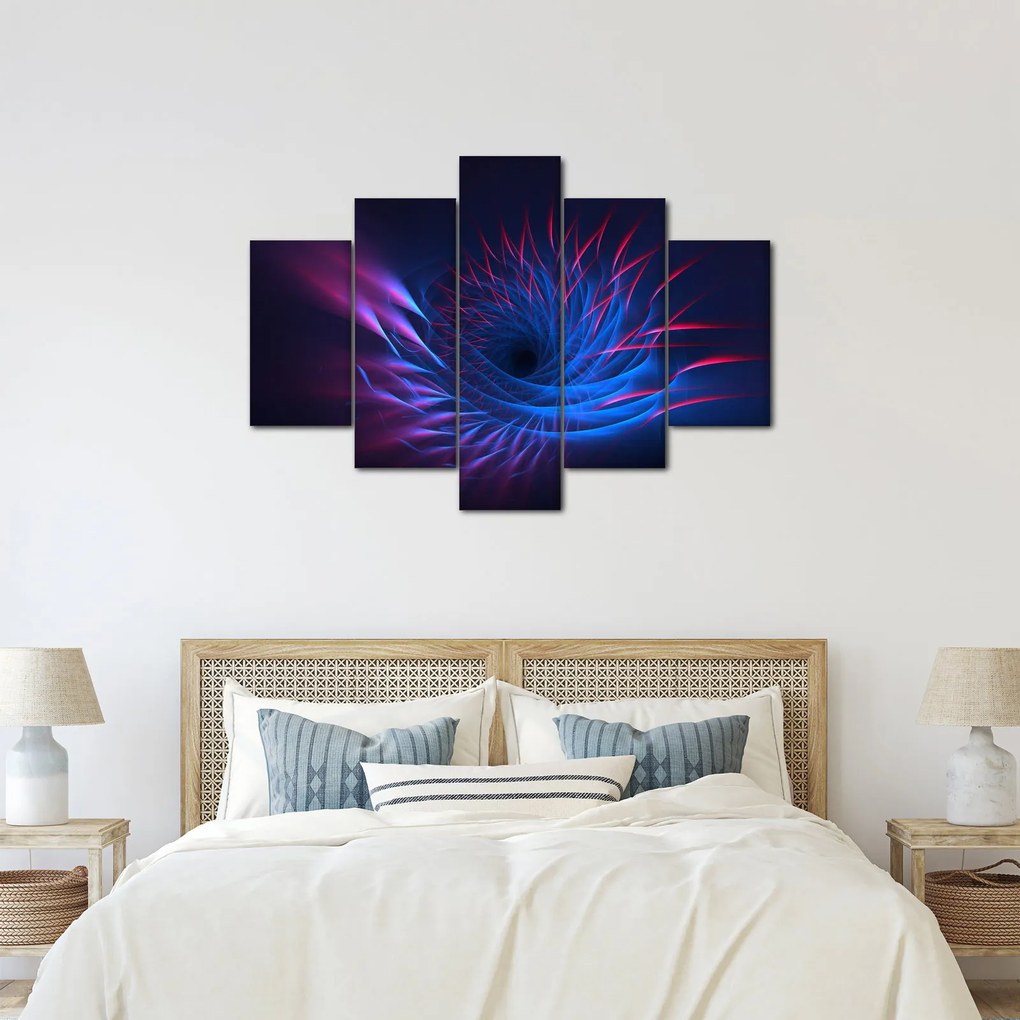 Obraz - abstrakcia kvetu (150x105 cm)