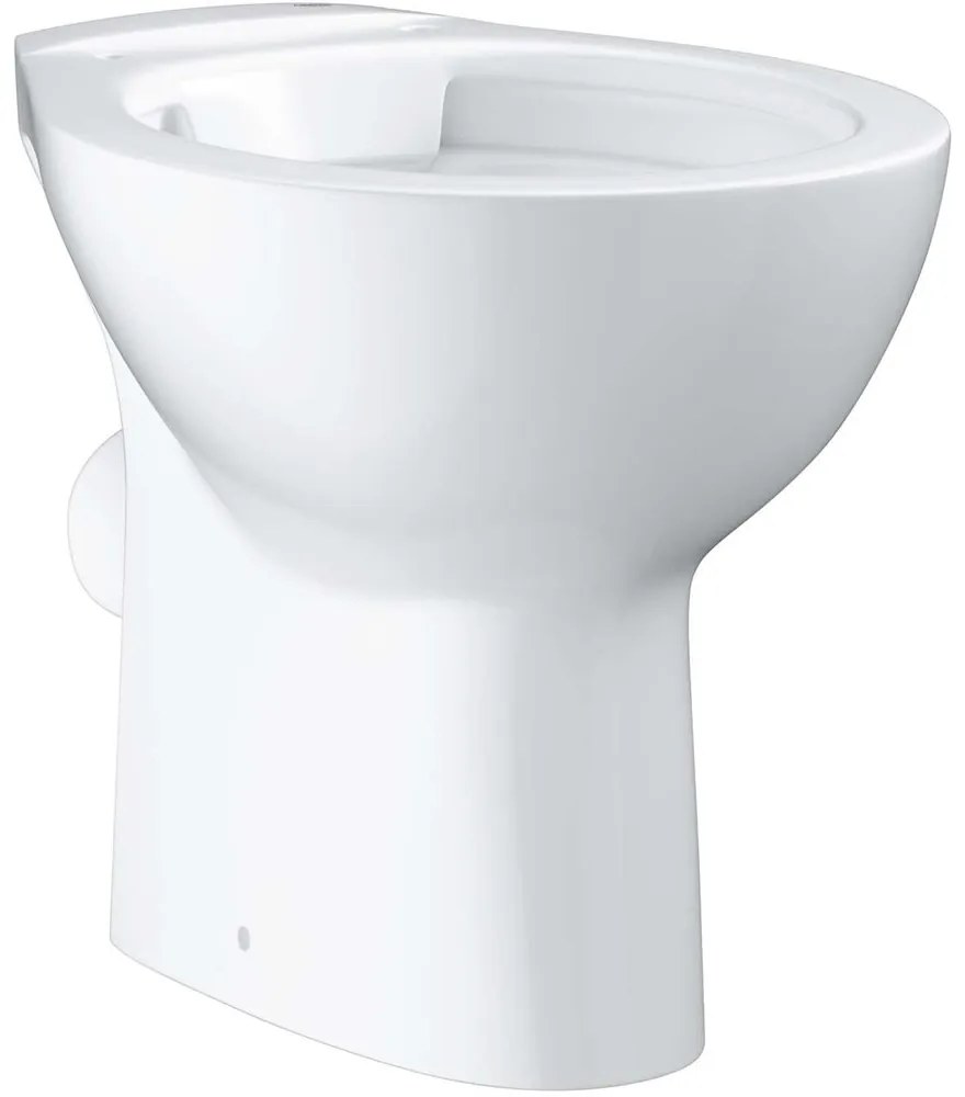 GROHE Bau Ceramic samostatne stojace WC Rimless s hlbokým splachovaním, 356 x 515 mm, alpská biela, 39430000