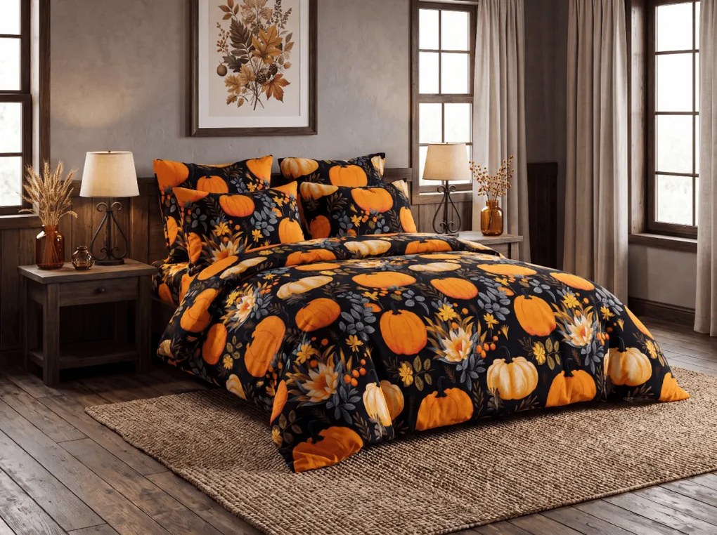 Obliečky mikroplyš PUMPKINZA farebné Rozmer obliečky: 70 x 90 cm | 140 x 200 cm