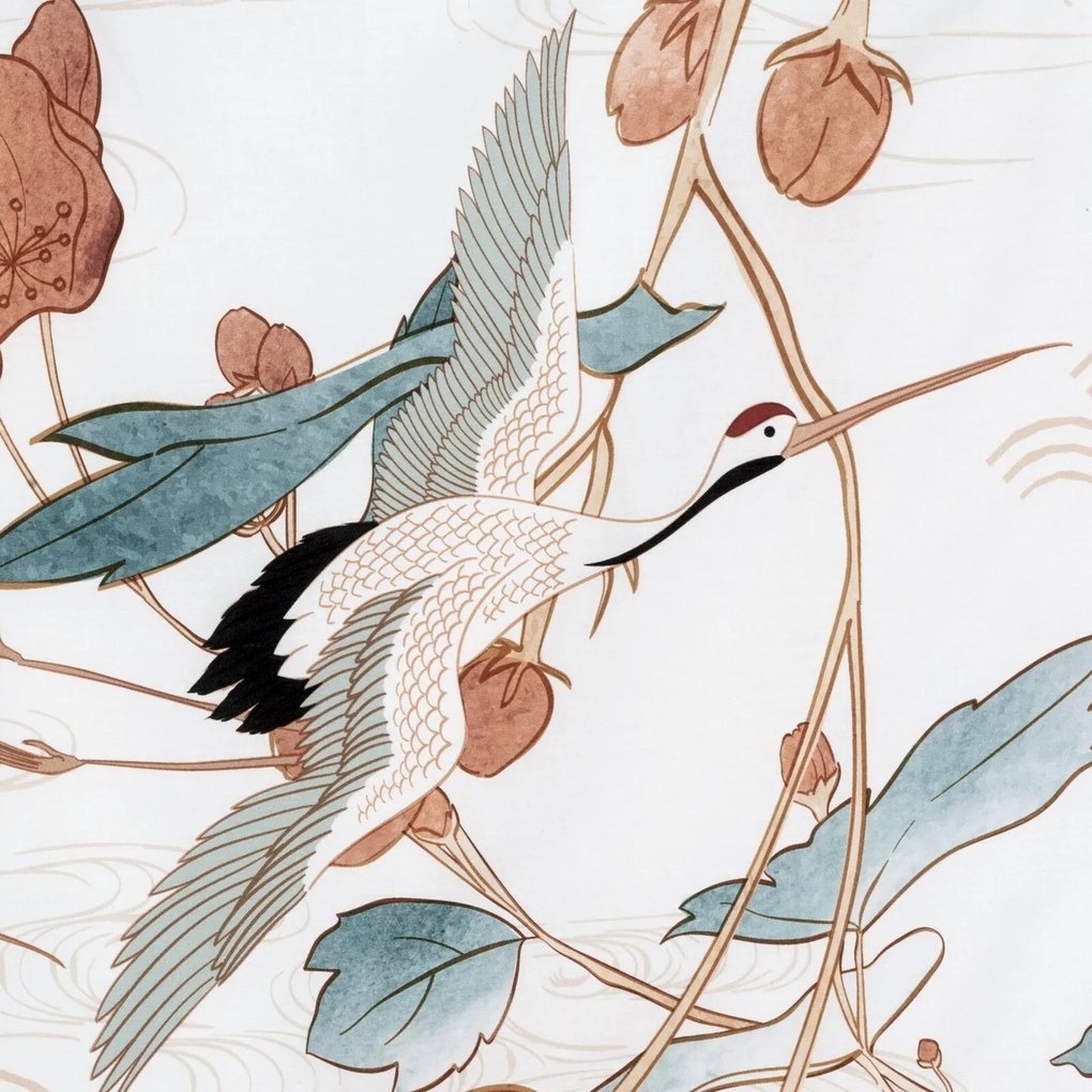 MAKOSATÉNOVÉ OBLIEČKY MILA 140X200 CM, 1 KS 70X90 CM VZOROVANÉ