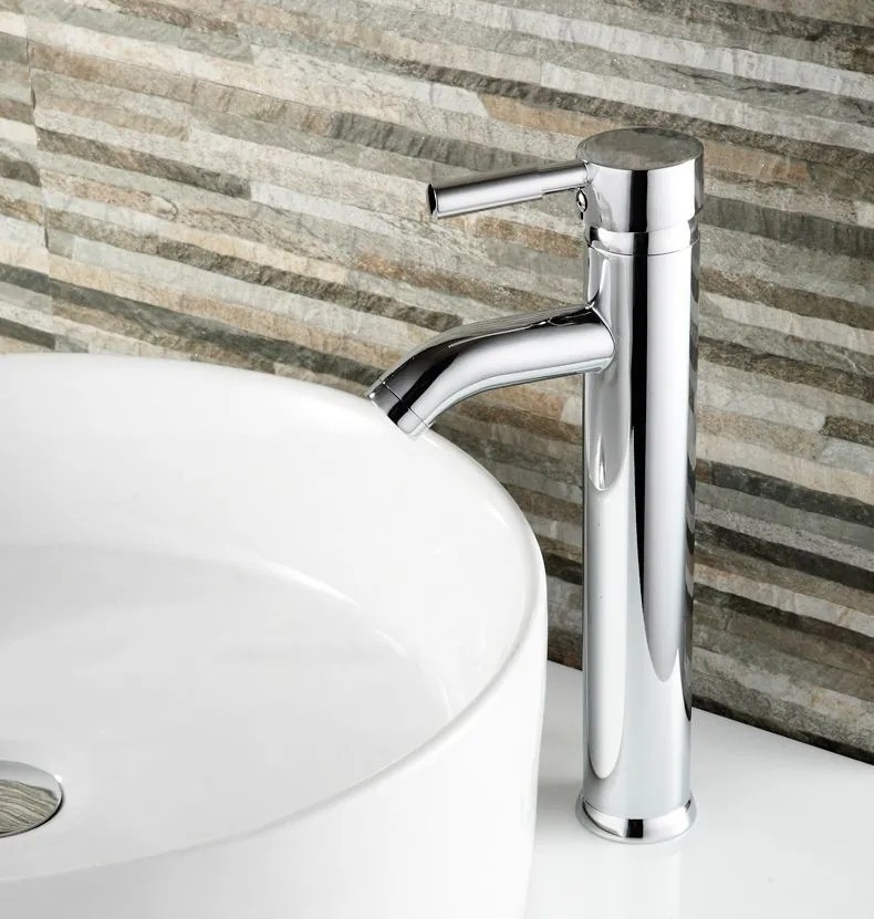 Rea GRAF, vysoká umývadlová batéria, chrómová, REA-B0027