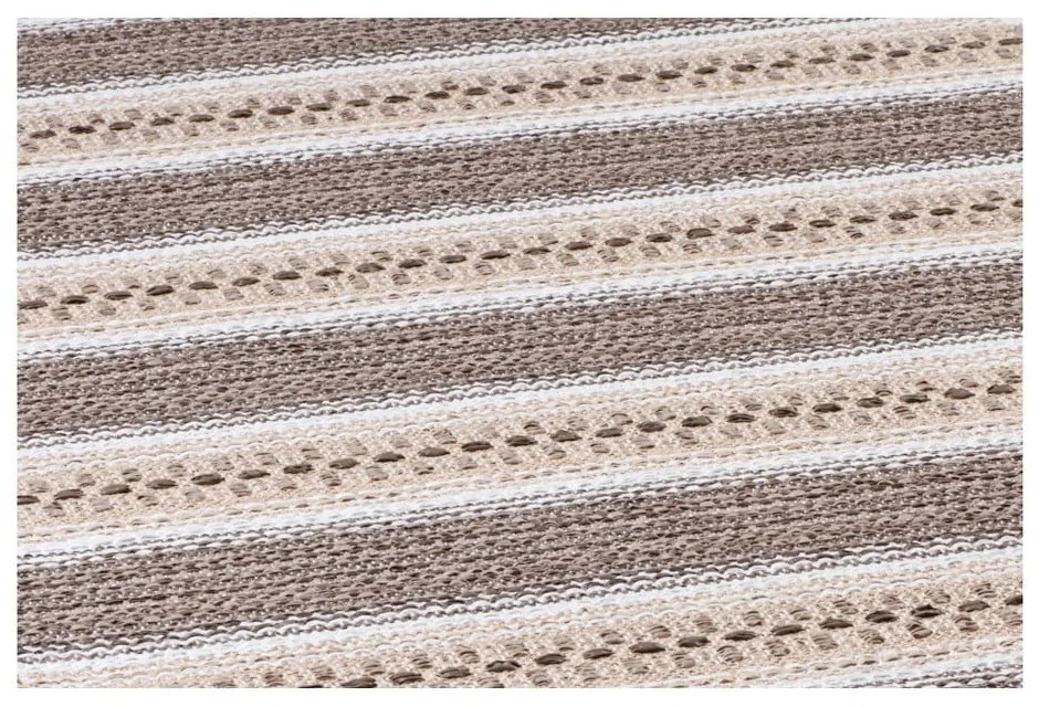 Hnedý behúň vhodný do exteriéru Narma Runö, 70 × 250 cm