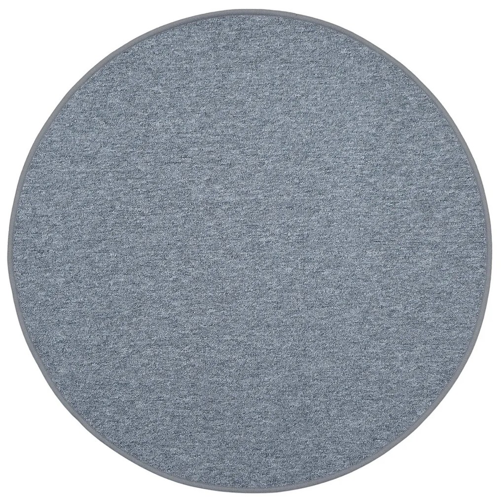 Vopi koberce Kusový koberec Astra svetlo šedá kruh - 120x120 (priemer) kruh cm