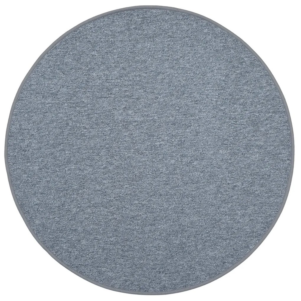 Vopi, Kusový koberec Astra svetlo šedá kruh, 67x67 (priemer) kruh, šedá, chodba / predsieň