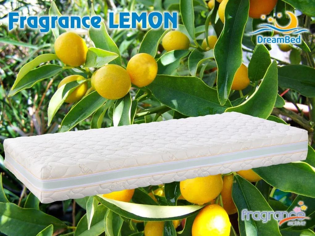 Matrac Fragrance Lemon z pamäťovej peny DreamBed - 140x190cm
