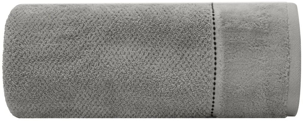 BAVLNENÝ UTERÁK SALADO SADA 3KS 70X140 CM STRIEBORNÁ