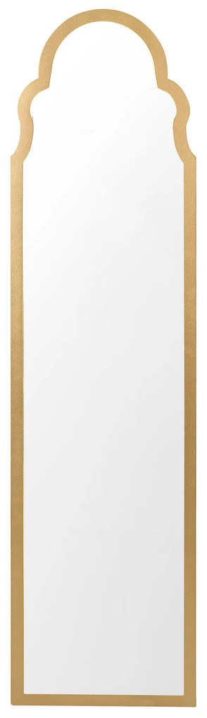 Stojace zrkadlo 40 x 150 cm zlaté CHATILLON Beliani