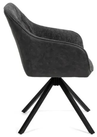 Jedálenská stolička LOREN tmavo šedá