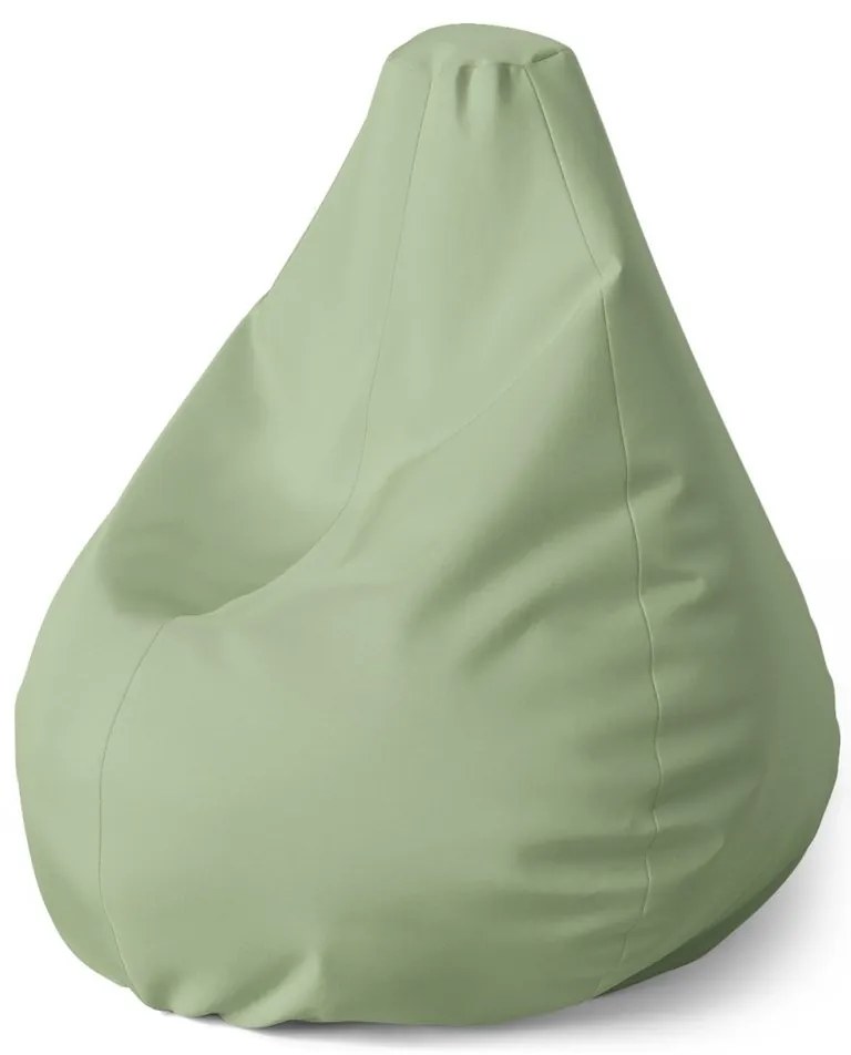 Sedací vak Pear zelená serene - detský, zelená