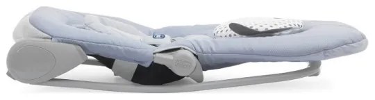 Chicco - Detské vibrujúce lehátko s melódiou BALLOON Dots 2xAA + 1xLR20 modrá