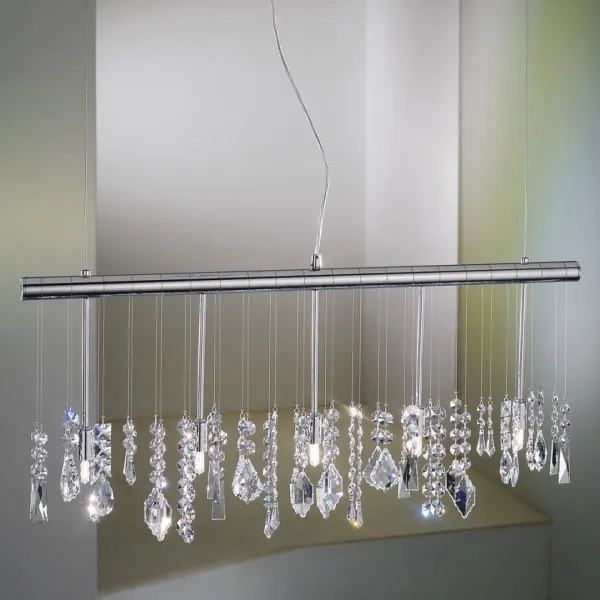 Kolarz 104.85.5 - Krištáľový luster na lanku STRETTA 5xG9/40W/230V lesklý chróm