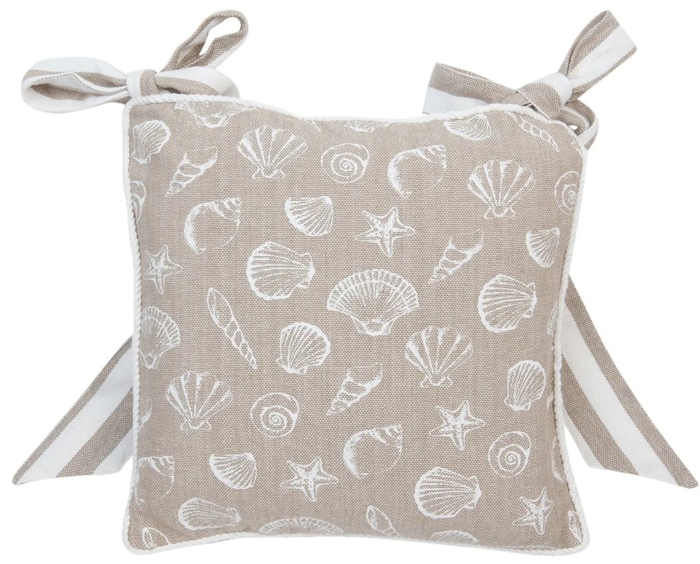 Podsedák bez výplne Sea Shells - 40 * 40 cm