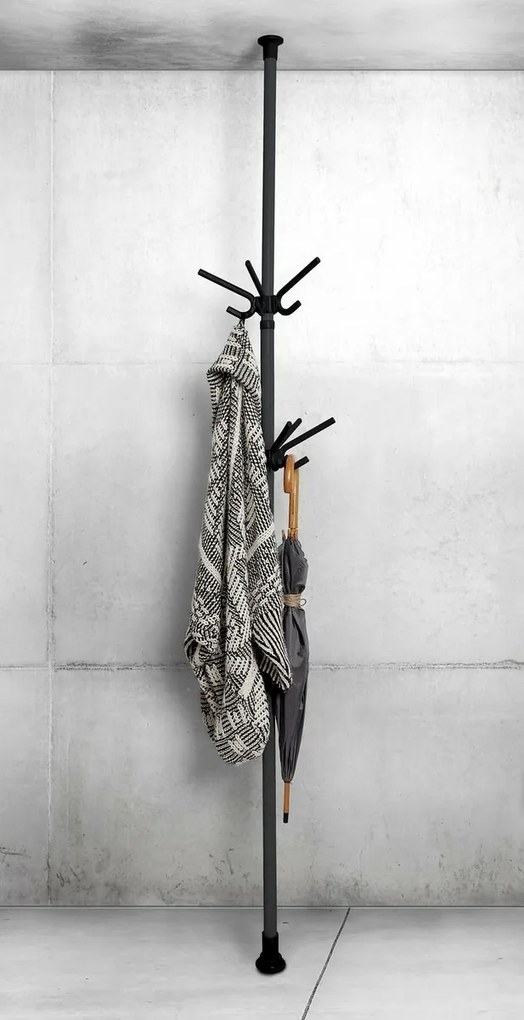 Wenko Súprava 2 trojháčikov Herkules, čierna