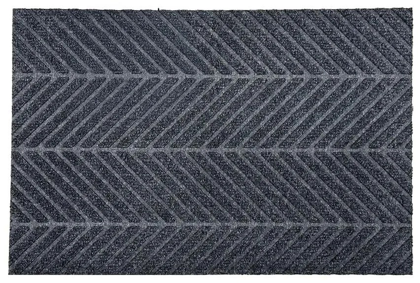 Rohožka textilná Tire 40x60 cm sivá