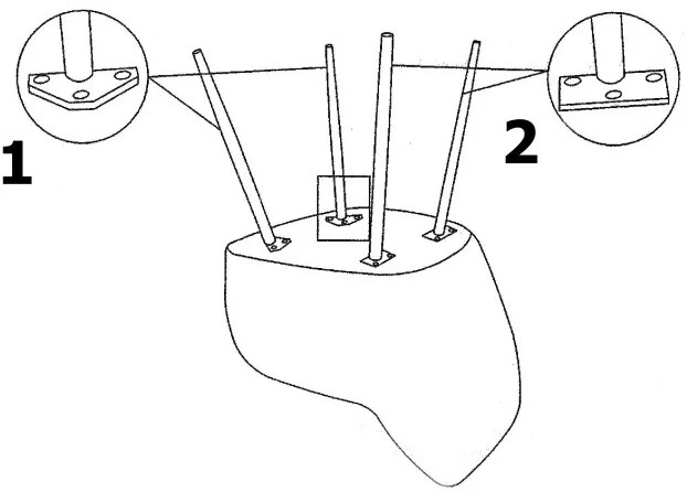 Jedálenská stolička SEVILLA zamatová, grafitová