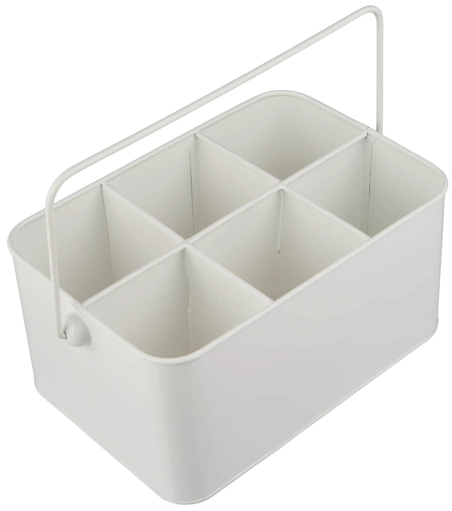 Ib Laursen Úložný box so 6 priehradkami Metal Handle