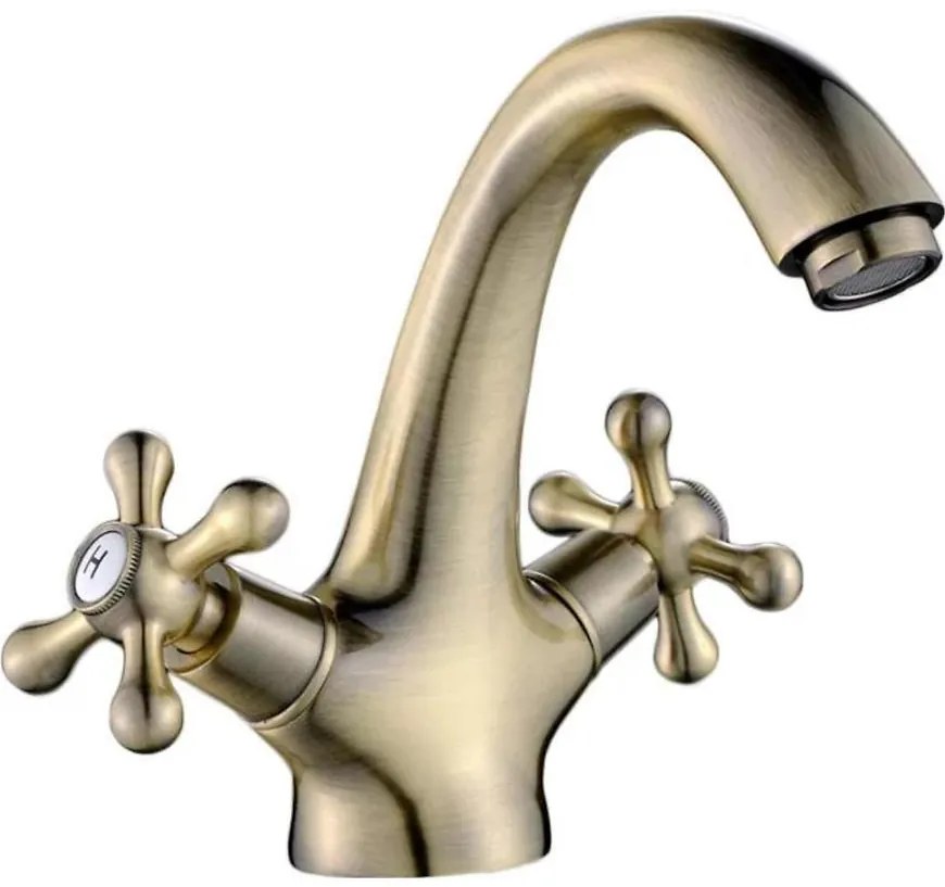 Batéria umývadlová stojanková SW-7725 Antica