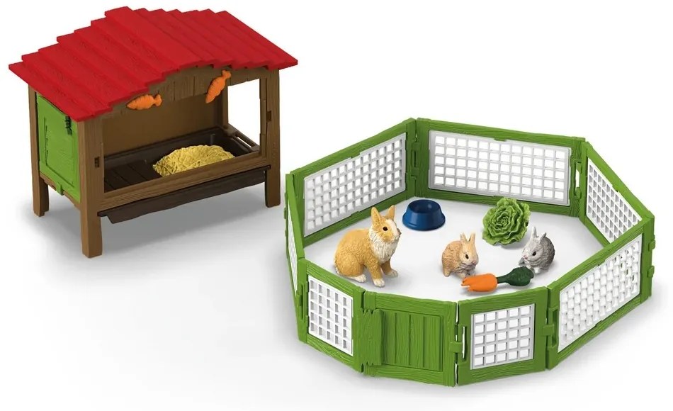 Schleich 42728 Králikáreň