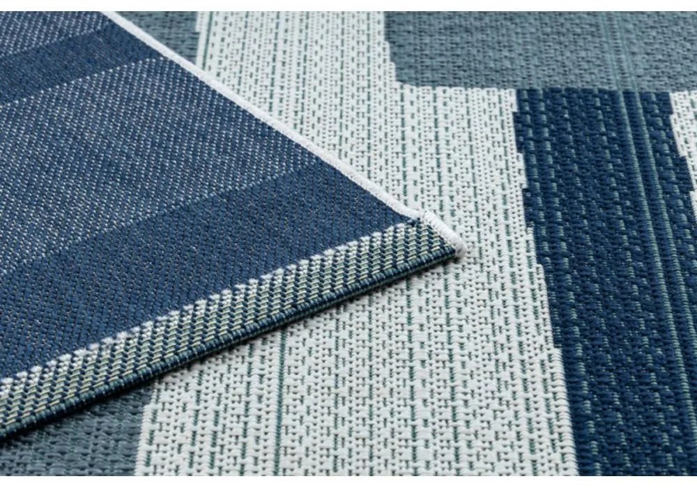 Kusový koberec Rida modrý 80x150cm