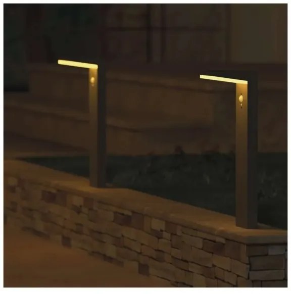 LED solárna lampa so senzorom LED/4,4W/3,7V 2200 mAh IP44