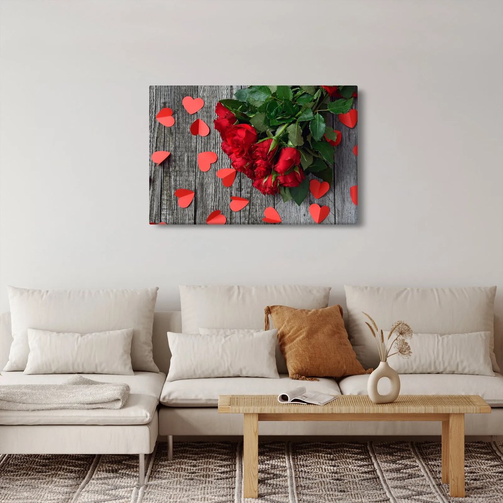 Obraz ruží (90x60 cm)