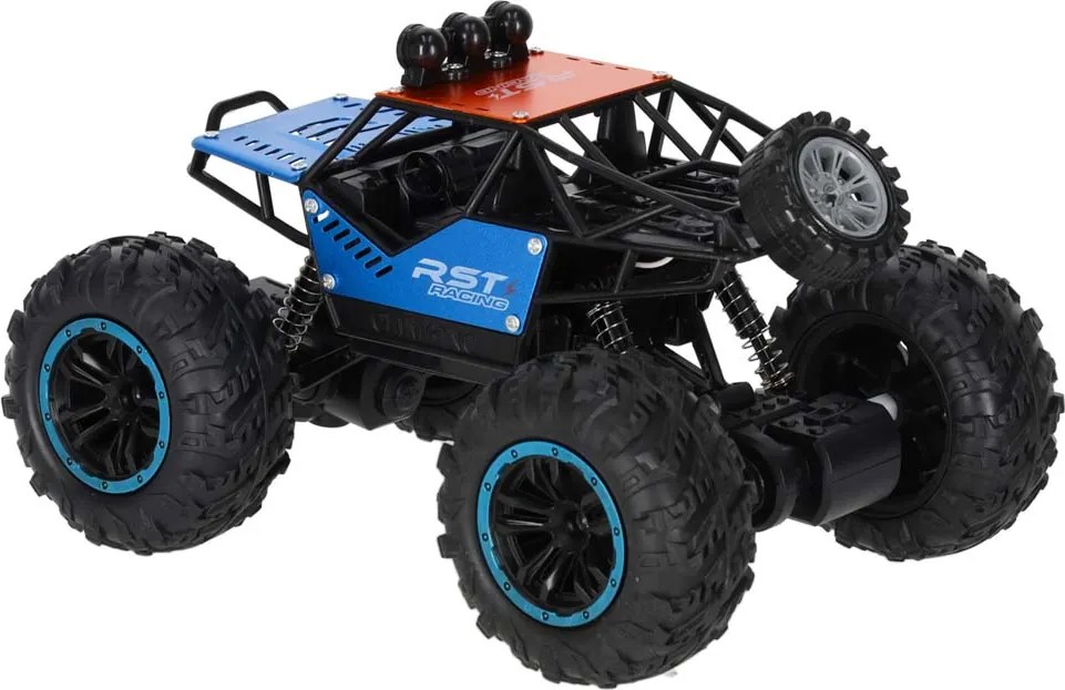 KIK RST Offroader Climbing Rover – RC terénne auto s diaľkovým ovládaním a LED svetlami