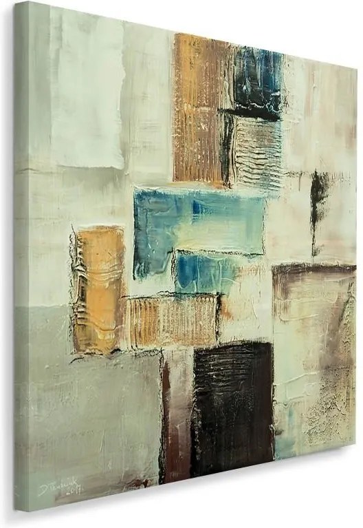 CARO Obraz na plátne - Abstract 70 20x20 cm