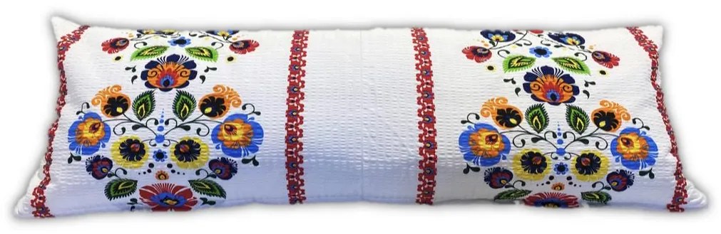 Obliečka na relaxačný vankúš "Náhradný manžel" 50x150 cm Farba: Červený prúžok