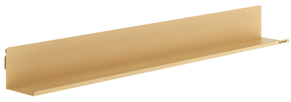 Závesná kovová polica, béžová, 1200 mm: JOANNE Fresh Style
